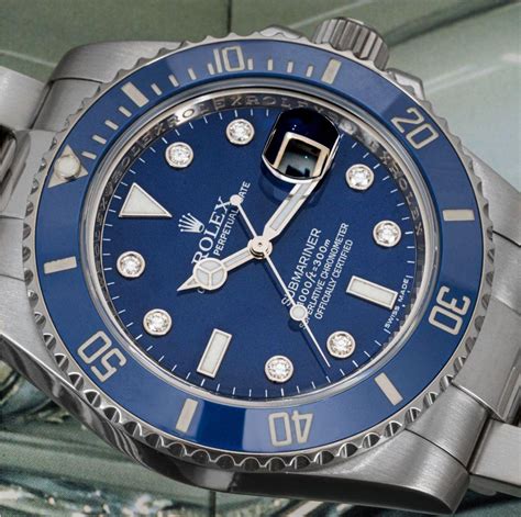 rolex smurf diamond dial|Smurf Rolex price.